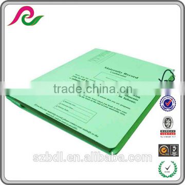 full color paper presentation folder