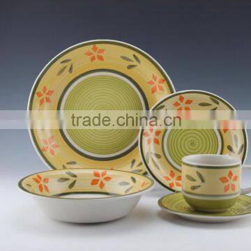 20pc/30PC Hand Painted Dinnerset Service for 4/ AB Grade/2016 New Design/Hot Selling/Chirstmas