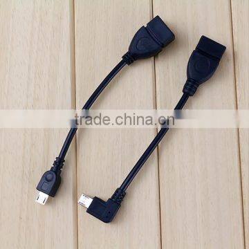 Right Angle Micro USB Host OTG Adapter Cable for Samsung Galaxy Tab 4 3 10.1 8.0 photo-6