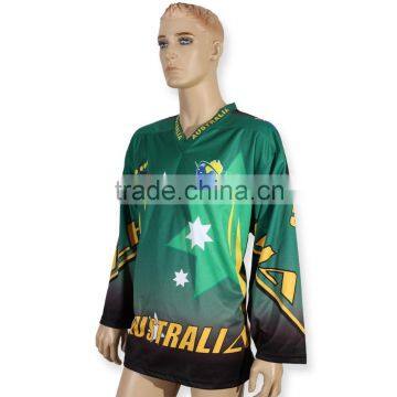 Durable quick dry Adult Women/ Mens reversible sublimation ice hockey jerseys