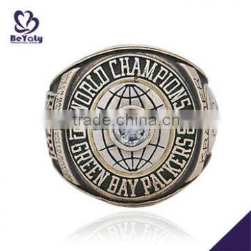 silver custom championship ring for men