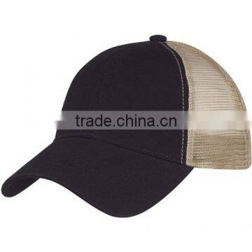 Washed Cotton Mesh Back Cap