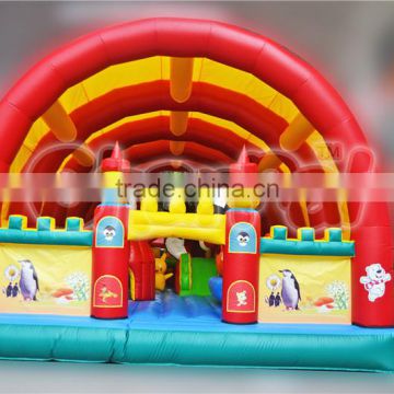 Hot sale kids inflatable trampoline inflatable playground rentals