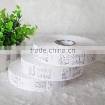 100 Polyester Printed Shipping Roll to Roll Digit Towl Care Label Printer photo-3
