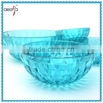 blue glass bowls glass fruit bowl set