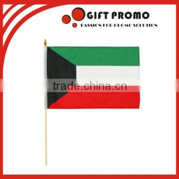 Polyester Stick Hand Flag For Election