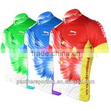 Lycra Fabric Shorts Sleeve Custom fixed bike wear