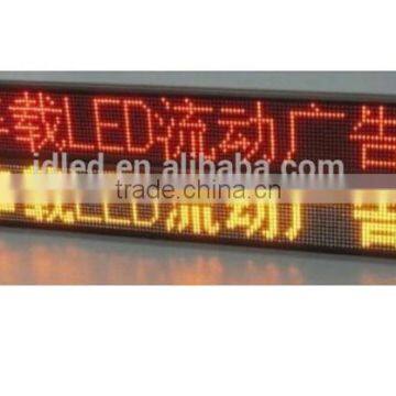 bus indoor led display business signs advertising