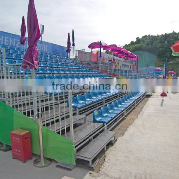 Temporary bleacher for court, seats for court,chairs for court