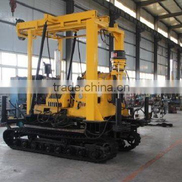 XYD-3 Hydraulic System Crawler Mounted Self Propelled Core Drilling Rig photo-2
