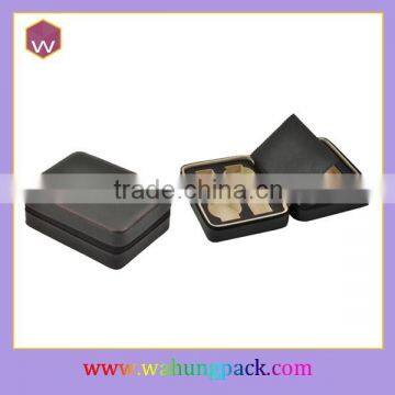 Custom Black Color Mens Leather Watch Box (WH-1740JL) photo-5