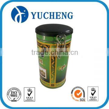 Round Metal Hot Coffee Container