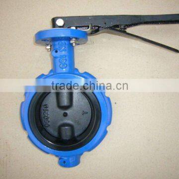 Soft seal butterfly valve