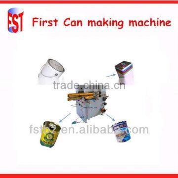 semi automatic metal square can making machine