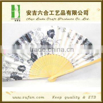 Decorative chinese personalized painting folding hand fan