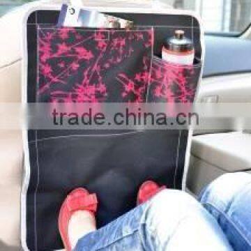 Practical Car seat Organizer with Printing flowers