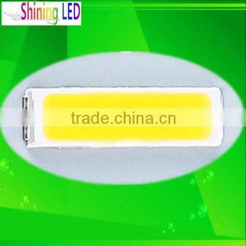 0.5W Daylight White 3.0-3.4V 150mA CRI>70 Ra 7020 SMD LED for Strip Backlighting