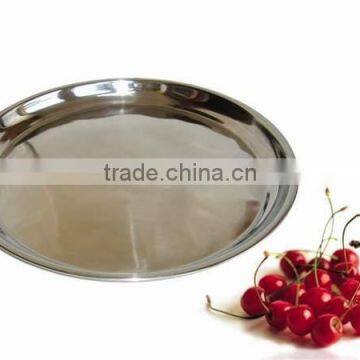 Stainless Steel Dinner Plate