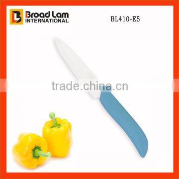 Most Popular Use Ceramic Paring Knife 4" white blade satin finish