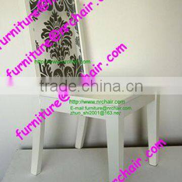 shanghai commercial furniture wholesale event rental acrylic and wooden dining chair