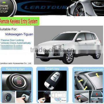 OEM&ODM Auto Manufacturer RFID Keyless Entry Push Button Start and Car Alarm for Volkswagen Tiguan