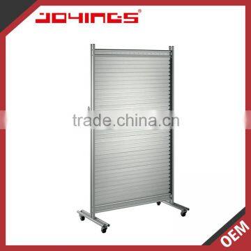 Removable Light Aluminum Slatwall Display