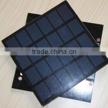 1.5W 6V customize shape small size PET Laminated Solar Panel