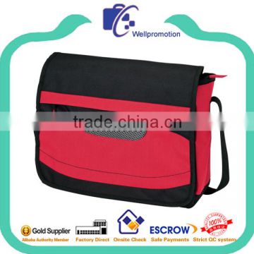 OEM red messenger bag 840D jacquard tote shoulder bag