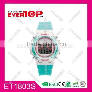 COLORFUL MENS SPORT WATCH WITH BACKLIGHT ET1803S