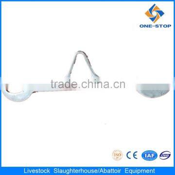 stainless steel abattoir meat hooks for pig slaughterhouse