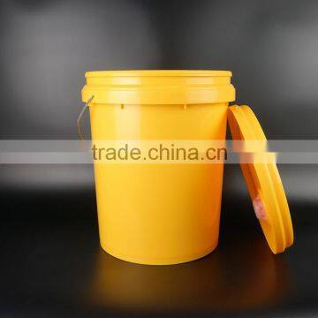 5 Gallon Plastic Barrel, PP Material Buckets, Plastic Packaging Lubricant Pail With Lid photo-3
