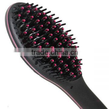 LCD display salon 450F Ceramic Hair Straightening brush hair straightening comb