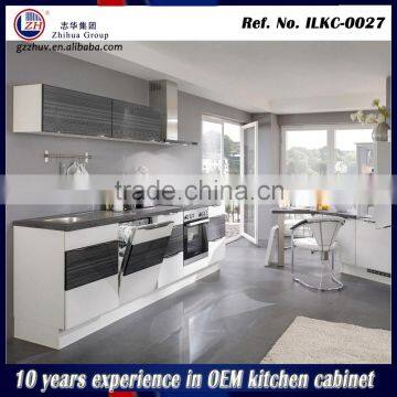 Modern high gloss kitchen cabinet laminate kitchen cabinet marble top kitchen cabinet