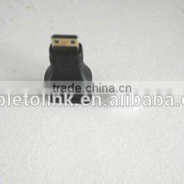MiniHDMI (Type C) Male to HDM (Type A) Female Adapter Cable