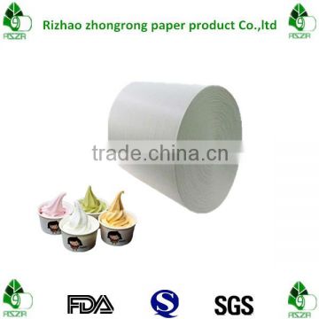 food grade double side poly laminated paper for cold drink cup