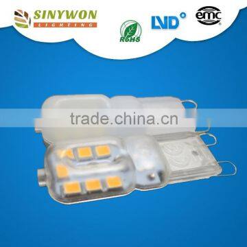 Dimmable Plastic 3w 4000k G9 LED Light Bulb