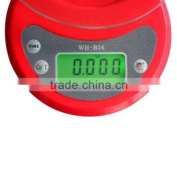 Lcd Display Glass Panel Electronic Weight Scales With Clock Function photo-5