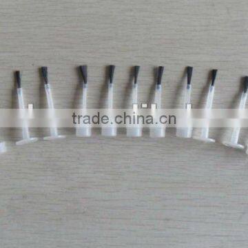 dupon nail cap brush,glue brush,brush stem,nail bottle brush