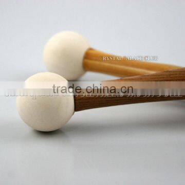 rubber head mallet & rubber stick to play quartz crystal singing products