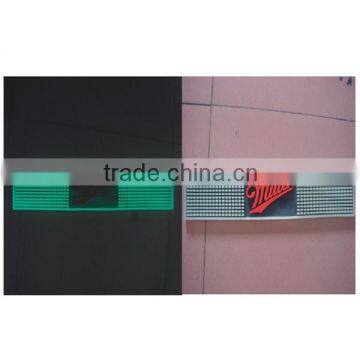 2014 hottest silicone LED bar mat with vivid design promotional gift