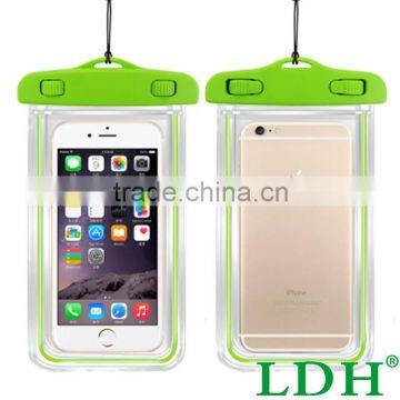 Night Light Phone Bag Underwater Waterproof Phone Bag Diving Bag Mobile Phone Pouch Case For Samsung S6 For Iphone 6 Plus Xi New photo-4