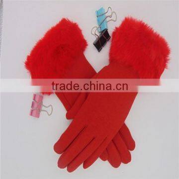 Fashion Women Use Micro Velvet Gloves