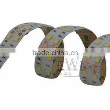 China super brightness dual rows led strip 5050 with 600leds