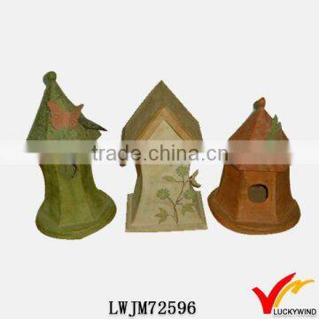 Luckywind primitive birdhouse 3A/WD MTL