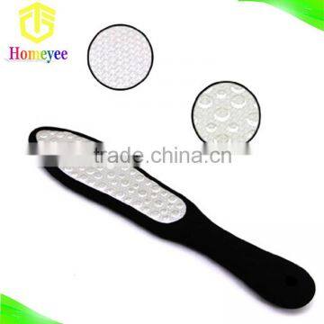 304 Stainless Steel Rubber Handle Metal Pedicure Foot File photo-3