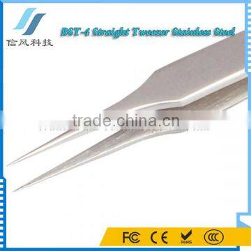 BST-4 Highly Precise Fine Point Straight Tweezer Stainless Steel photo-6