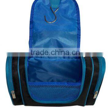 2016 NEW Arrival Europe Wholesale pu Leather Hanging Toiletry Bag for Lady, Stripe pu for Body photo-4