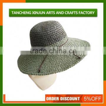 Best Sell Beautiful Fashion Beach Straw Hat For Women photo-3