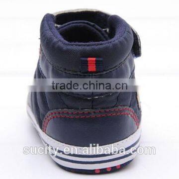 2014 Elegant Fabric Newborn Baby Shoes Like Sport Shoes Design