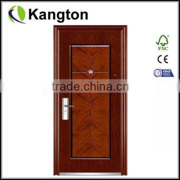 Half leaf steel security door